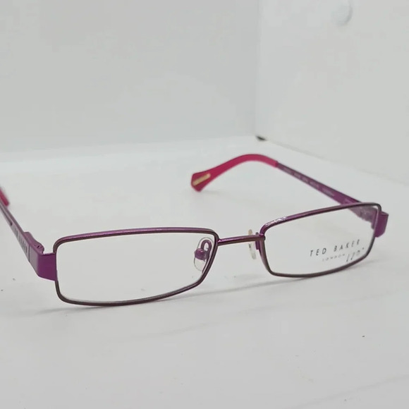NWT WOMEN\'S TED BAKER EYEGLASS FRAMES ORCHID BROWN PURPLE